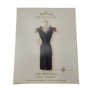2007 Hallmark Barbie Ornament Little Black Dress
